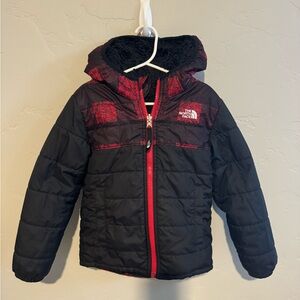 North face reversible coat